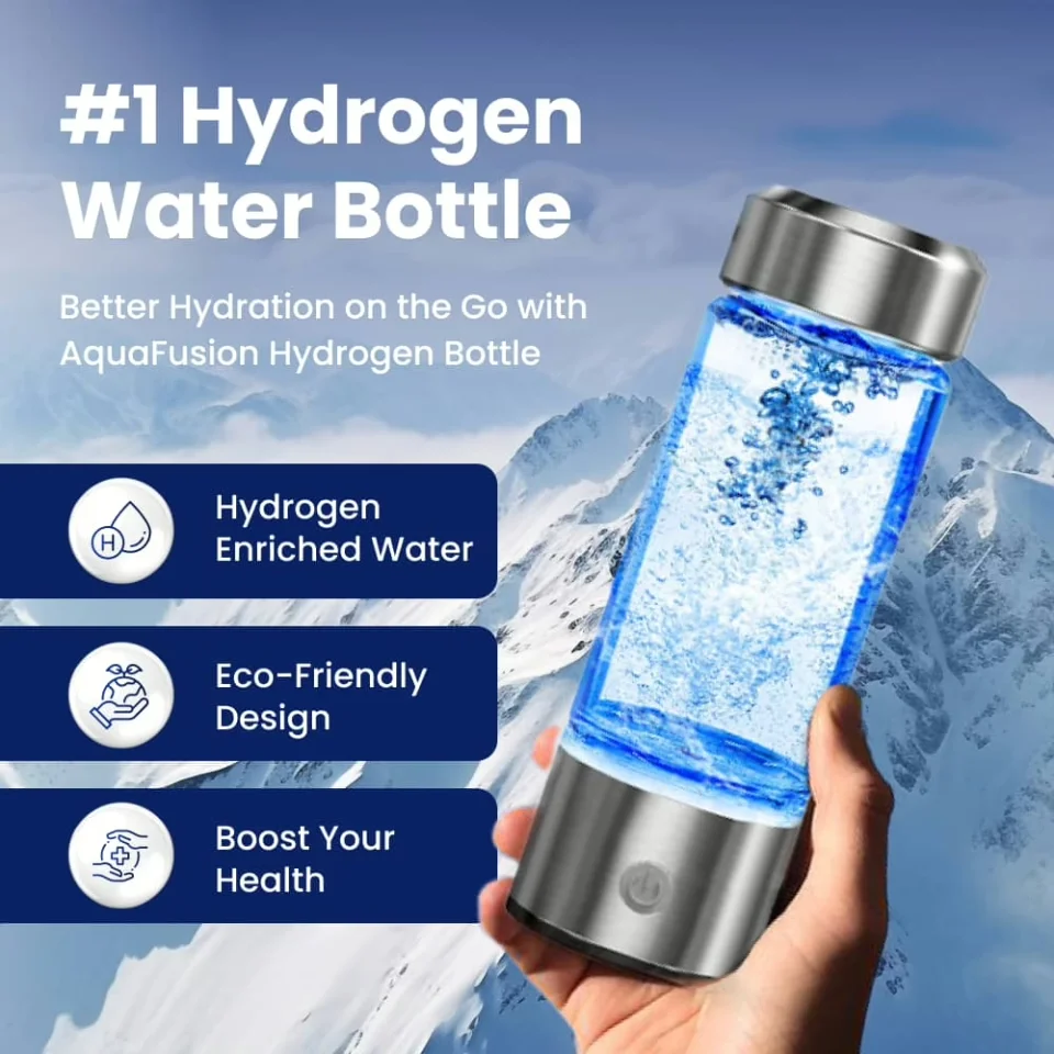 AquaFusion Hydrogen Water Bottle